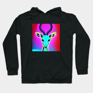 Neon Deer Hoodie